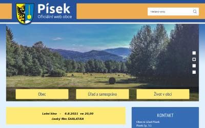 www.obecpisek.cz