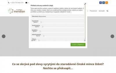 www.klinikameridian.cz