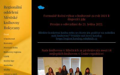 www.knihovnarokycanyregion.webk.cz