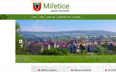 www.miretice.cz