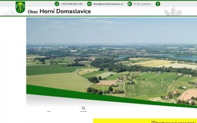 www.hornidomaslavice.cz