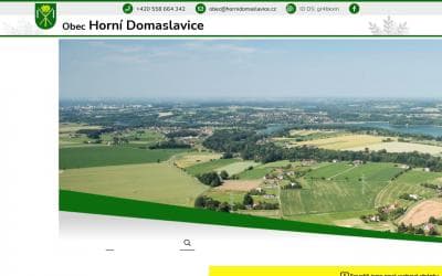 www.hornidomaslavice.cz