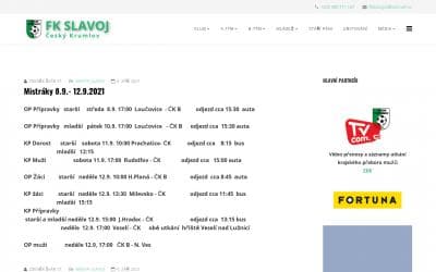 www.fkslavoj-ck.cz