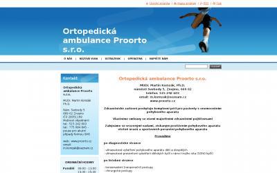 www.proorto.cz