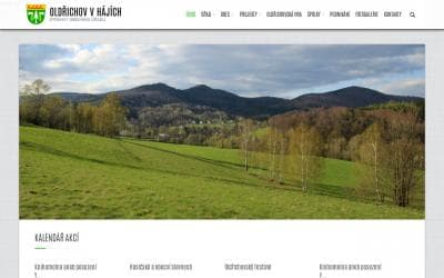 www.oldrichov.cz