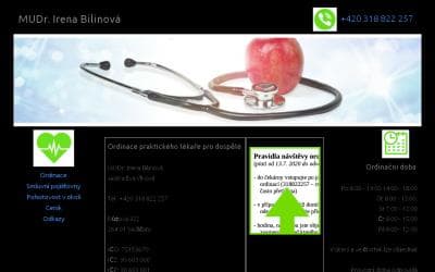 www.irenabilinova.cz