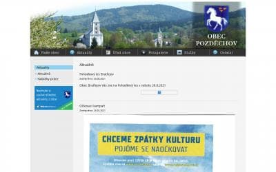 www.obecpozdechov.cz