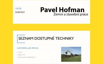 www.pavelhofman.cz