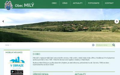 www.obec-mily.cz