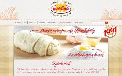 www.martinabakery.cz