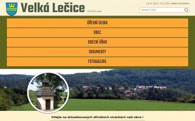 www.velkalecice.cz