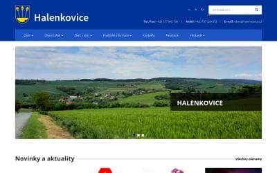 www.halenkovice.cz