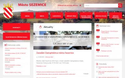 www.sezemice.cz