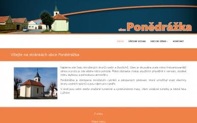 www.ponedrazka.cz