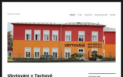 www.ubytovanitachov.cz