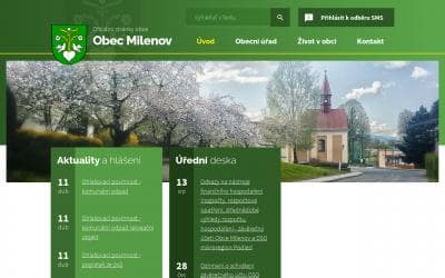 www.milenov.cz