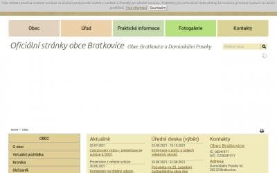 www.bratkovice.cz