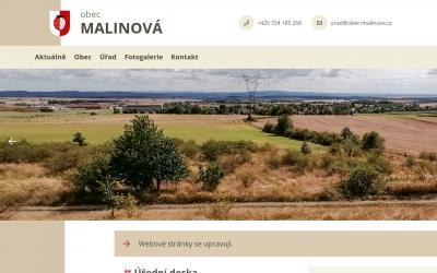 www.obec-malinova.cz