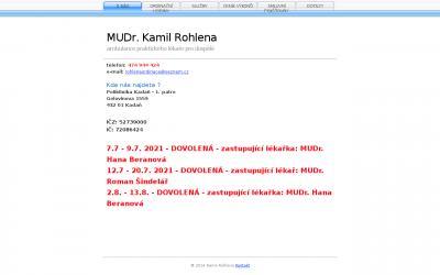 www.rohlena.ordinacekadan.sweb.cz