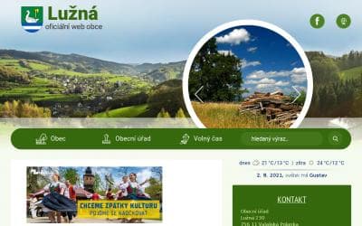 www.obec-luzna.cz