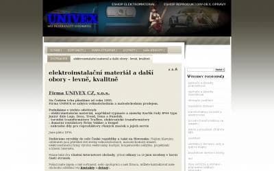 www.univex.cz