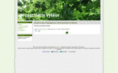 www.psychiatrievyskov.cz
