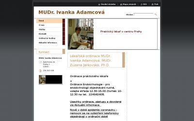 www.ivankaadamcova.cz