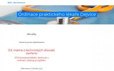 ordinace-adamkova.cz