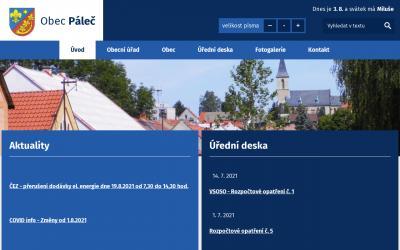 www.obecpalec.cz