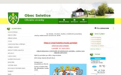 www.obecseletice.cz