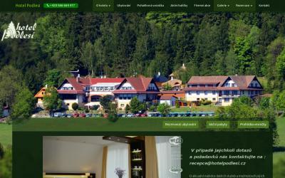 www.hotelpodlesi.cz