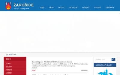 www.zarosice.cz