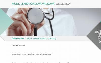 www.ordinacevalkova.cz