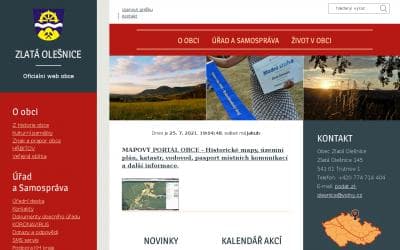 www.obec-zlataolesnice.cz