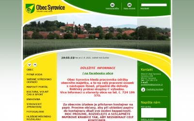 www.syrovice.cz