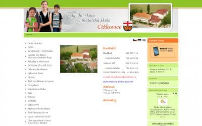 www.zs-cizkovice.cz
