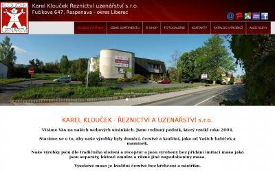www.reznictvi-uzenarstvi-kloucek.cz