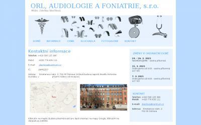 www.orl-fon.cz/kontakt.html