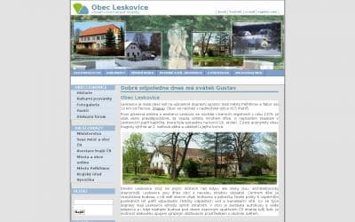 www.obecleskovice.cz