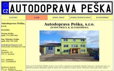 www.peska.autodoprava.com