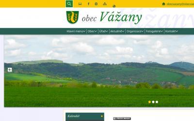www.obecvazany.cz