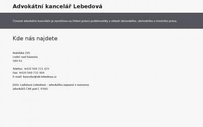 www.ak-lebedova.cz