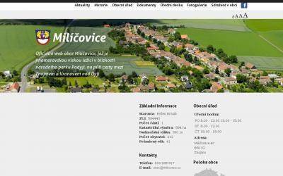 www.milicovice.cz