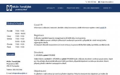 www.ordinacejilek.cz