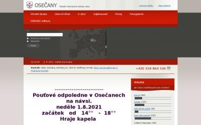 www.osecany.cz
