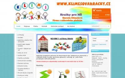 www.klimesovahracky.cz