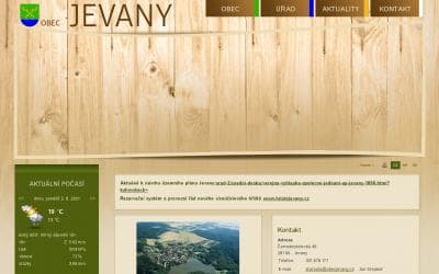 www.obecjevany.cz