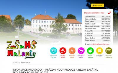 www.zsmalonty.cz