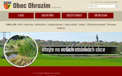 www.ohrozim.cz