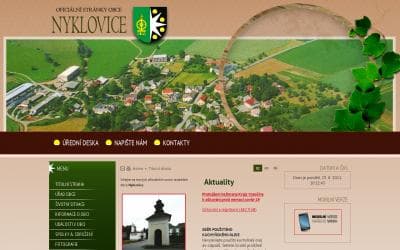 www.obecnyklovice.cz